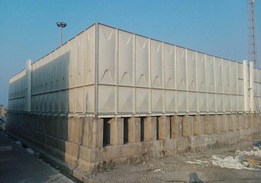 The Iranshahr city SMC Water Tank